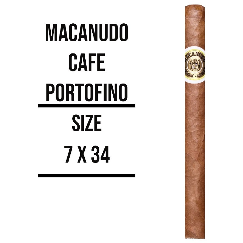 Macanudo Portofino S - Buy Premium Cigars Online From 2 Guys Cigars